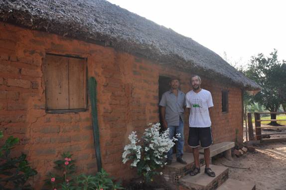 Com o Jaime, que nos recebeu na comunidade de Riozinho, região de Alto Parnaíba - MA
